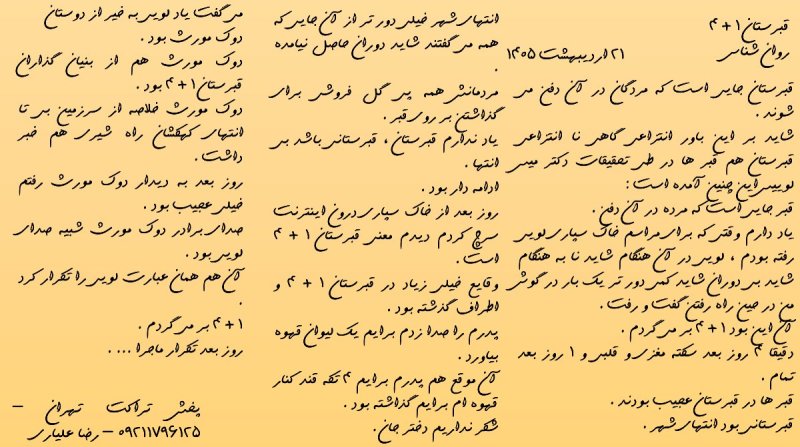 17 - اسلاید شماره 61 - قبرستان 1 + 4 . مجموعه روان شناس .